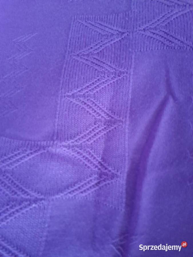 Sweter damski XL fioletowy Warszawa sprzedam