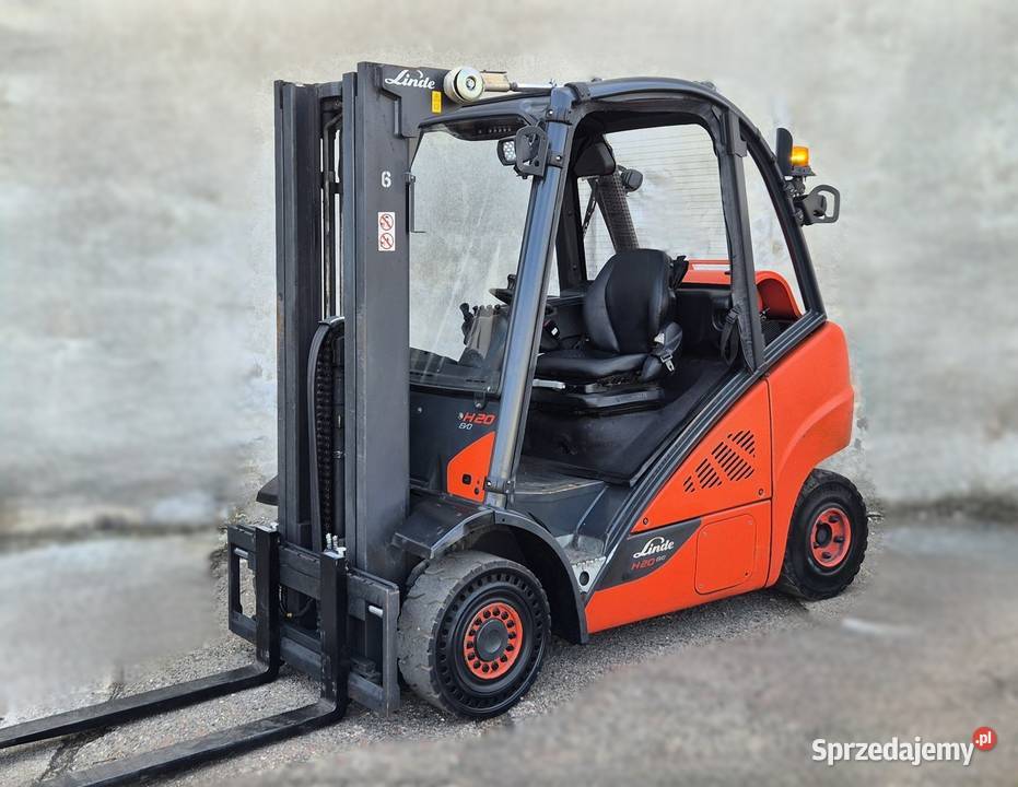 TRIPLEX Wózek widłowy Linde H20600 wolny skok 4 Rybnik