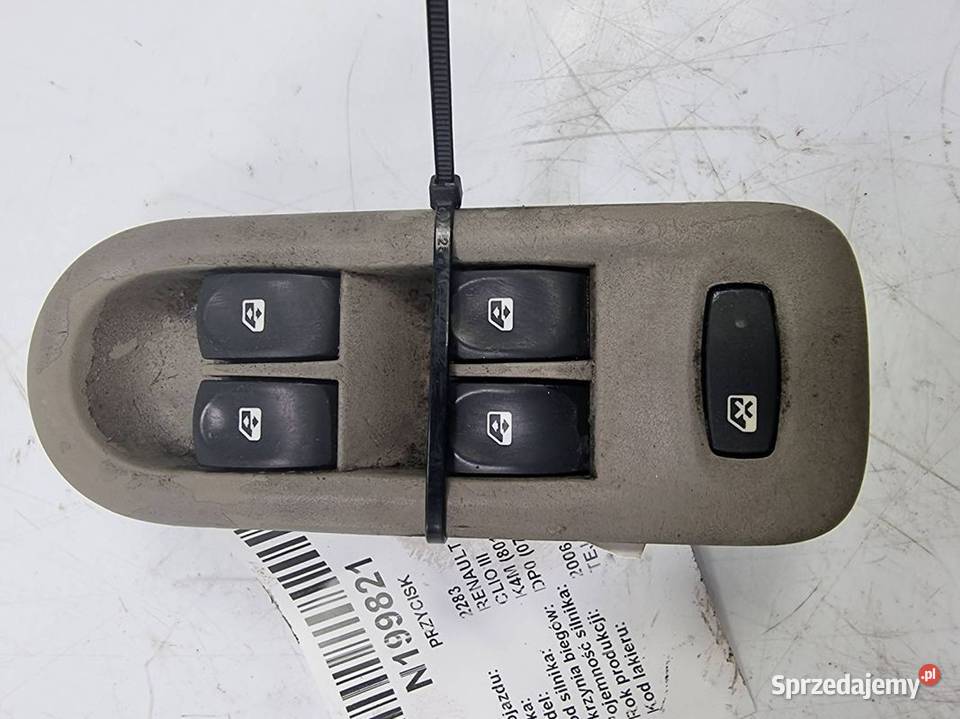 PRZYCISK RENAULT CLIO III 8200356758 Lipno sprzedam