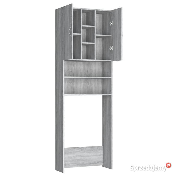 Szafka na pralkę szary dąb sonoma 64x255x190 mazowieckie Warszawa