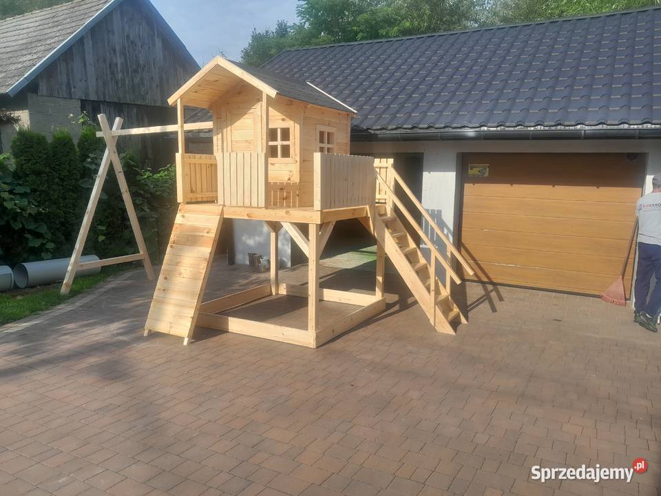 Domek drewniany plac zabaw Straszęcin