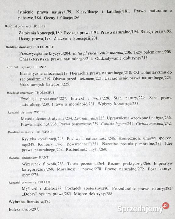 Klasycy praw natury Roman Tokarczyk Chełm