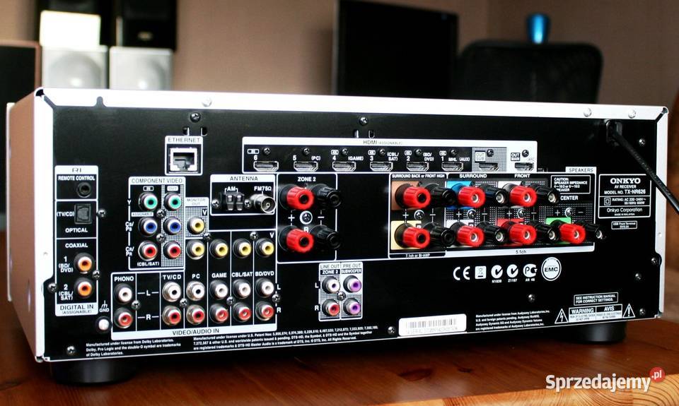 Amplituner Onkyo Tx 626 BLUETOTH WiFi radio pomorskie Gdańsk sprzedam