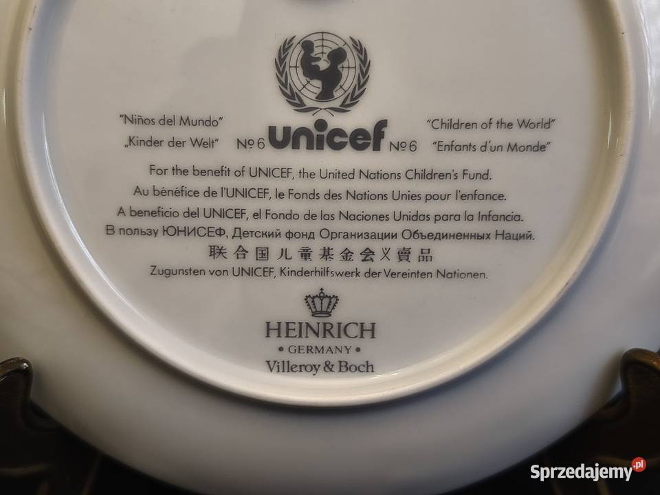 Talerz kolekcjonerski Villeroy Boch Henrich Porcelana i szkło Chełm