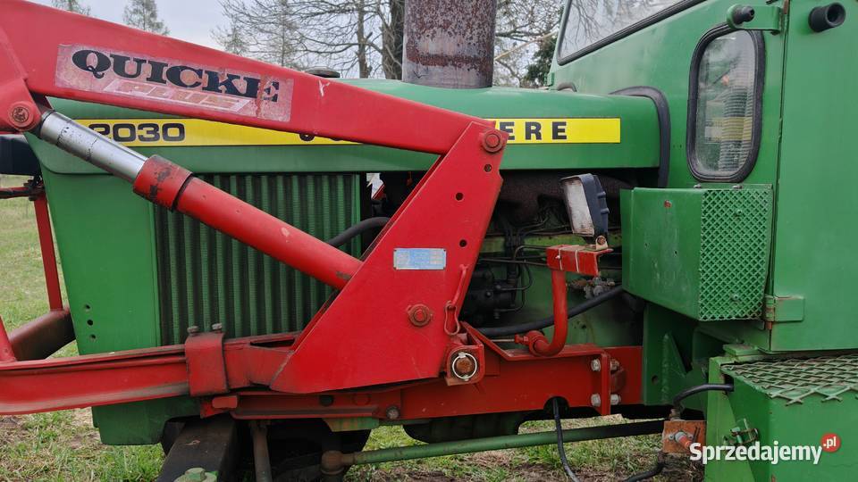 Ciągnik John Deere 2030 z turem Dobrzyń nad Wisłą