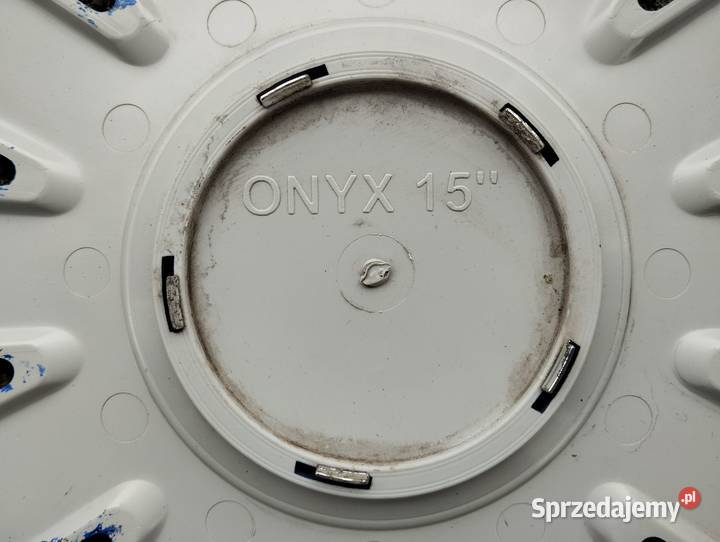 Kołpaki uniwersalne 15 Onyx niebiesko czarne Kołpaki śląskie