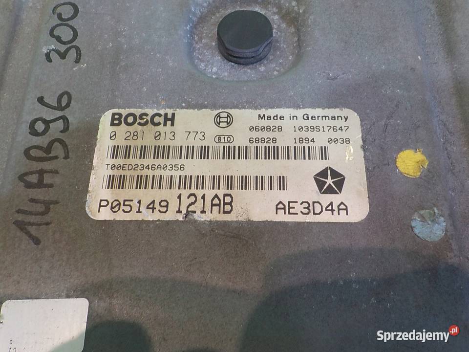 CHRYSLER 300C 30 CRD 06r sterownik komputer mazowieckie Suków sprzedam