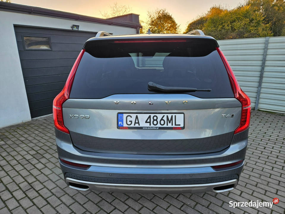 Volvo XC 90 T6 20 320 BEZWYPADEK zarejestrowany bluetooth Gdynia