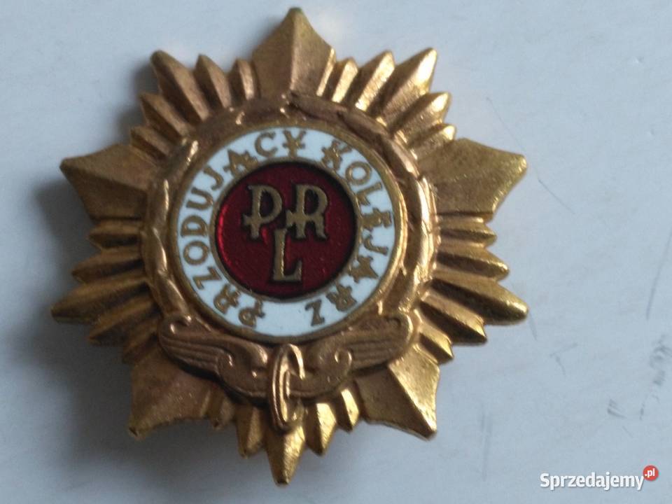 Zestaw dwa medale i odznak PRL Dąbrowa Górnicza