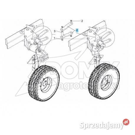 Płaskownik Lemken 50x15x570 4491714