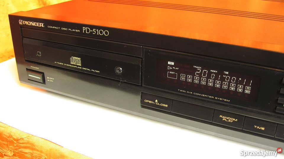 Vintage cd player PIONEER PD5100 amplituner Świebodzice