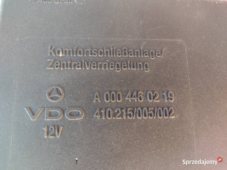 Modół centralny zamek do Mercedes Vito Układ elektryczny Bolesławiec