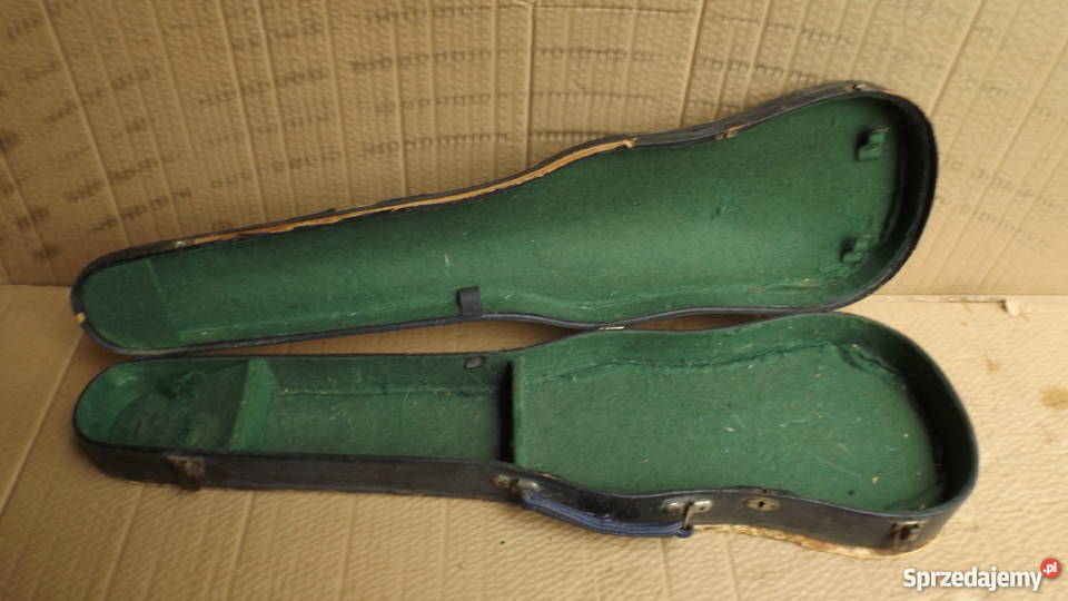 Stare pokrowce na skrzypce Grodziczno
