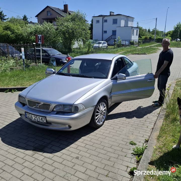 Volvo C70 2001 Benzgaz 20T 163 stan nieuszkodzony C70 Pruszcz Gdański