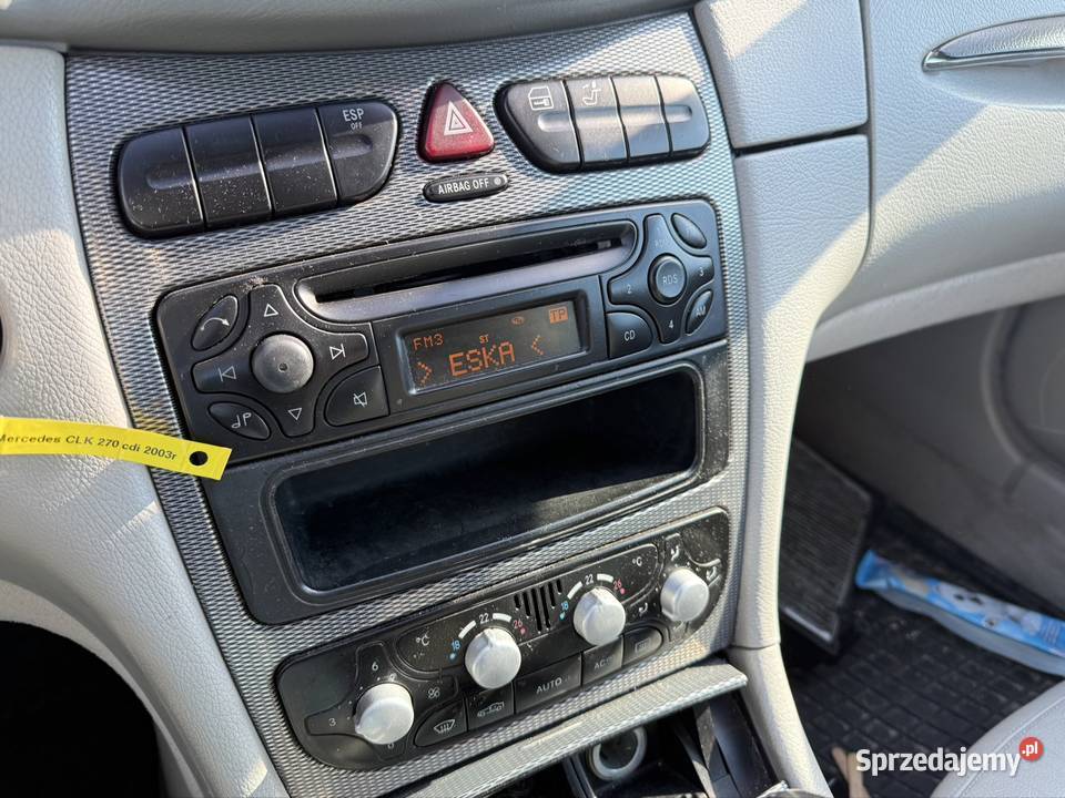 Mercedes CLK 270CDI Manual 6 Biegów Z Marsylii CLK wielkopolskie