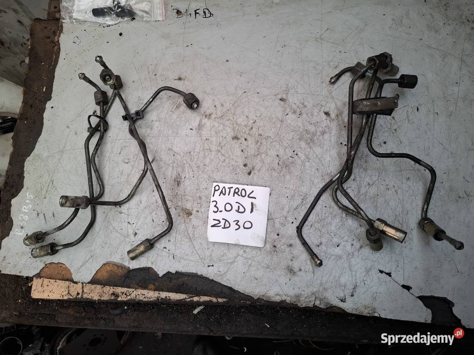 NISSAN PATROL 30 DI Y61 ZD30 przewody wtryskowe terenowe Kielce