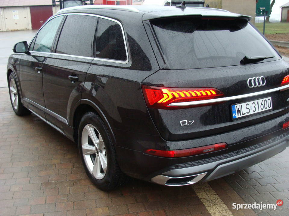 samochód AUDI Q7 2022R elektrochrom. lusterko wst.
