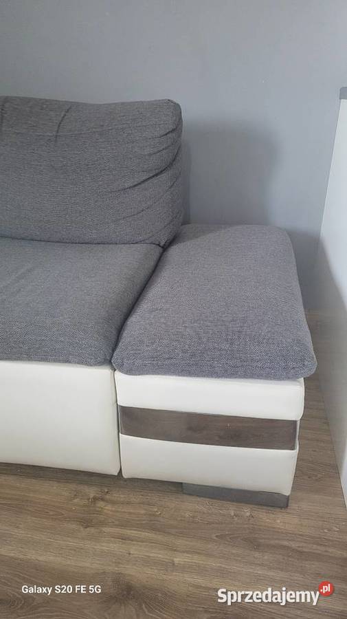 Narożnik duży z funkcją spania schowek pomorskie Żukowo