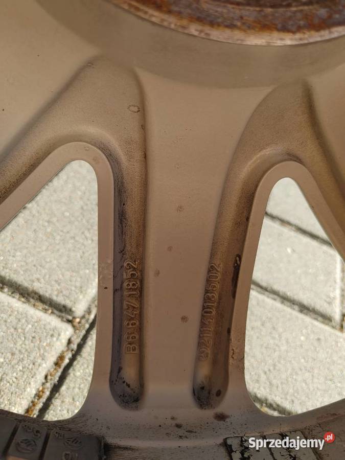 Felgi Mercedes W211 8Jx17 ET38 2114015302 Średnica 17" Samochodowe Biała Podlaska