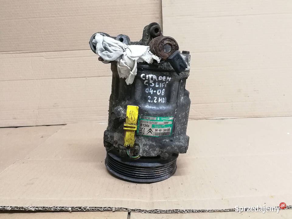 Kompresor Sprężarka Klimatyzacji Citroen C5 0408 Kąty Wrocławskie