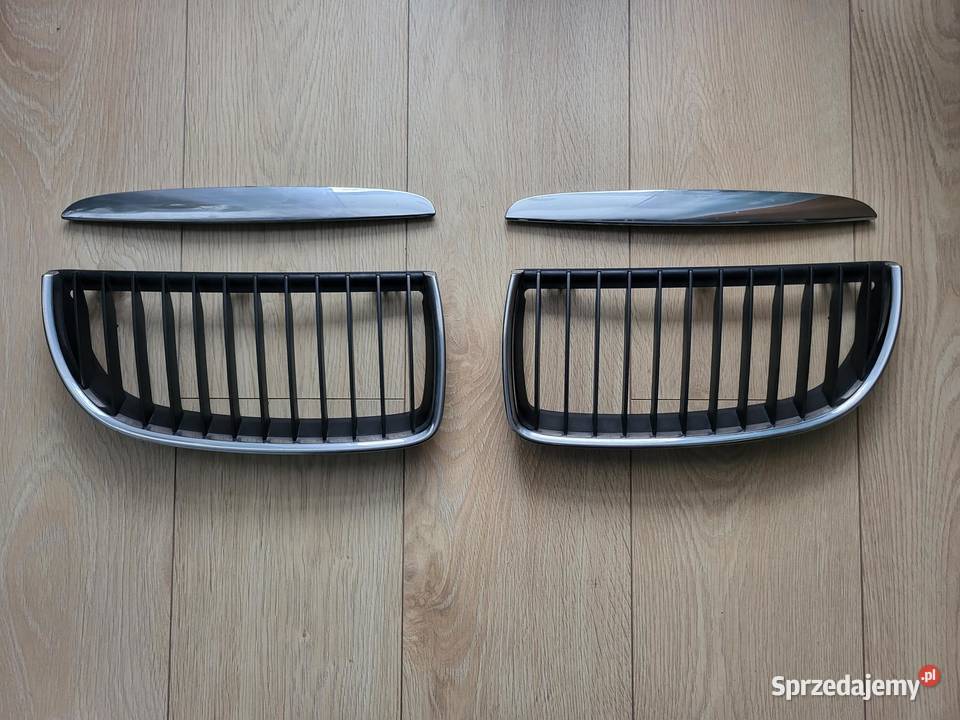 Grill Nerki komplet do BMW E90 przedlift Rok produkcji 2007 sprzedam