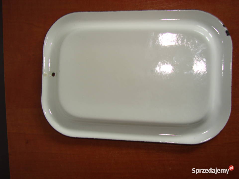 mała emaliowana tacka Pozostałe Pozostałe pomorskie Pruszcz Gdański