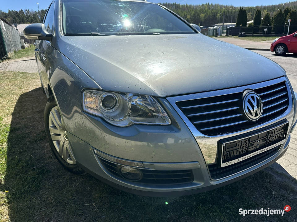Volkswagen Passat Highline 18b moc 160 pół skóry Passat Wejherowo sprzedam