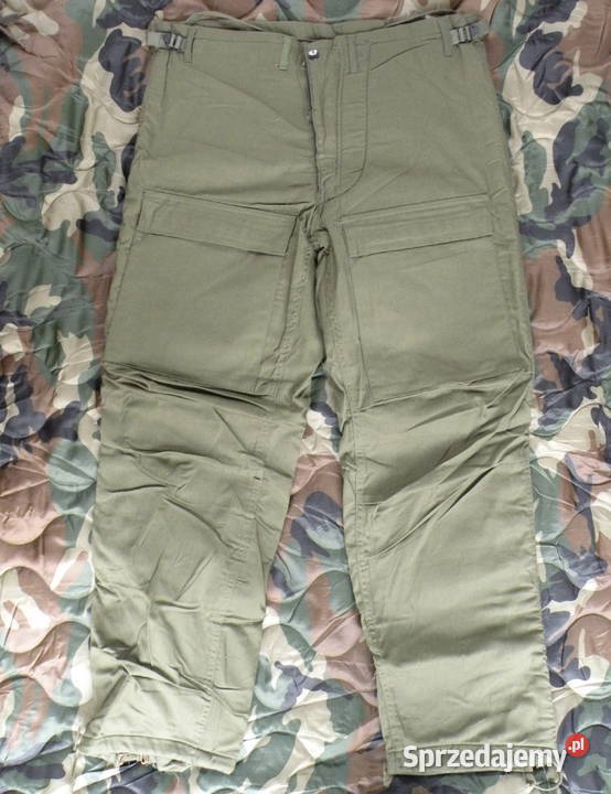 Spodnie us army MOPP chemical prot SMALL olive Wrocław