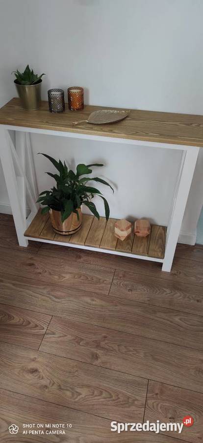 Konsola drewniana