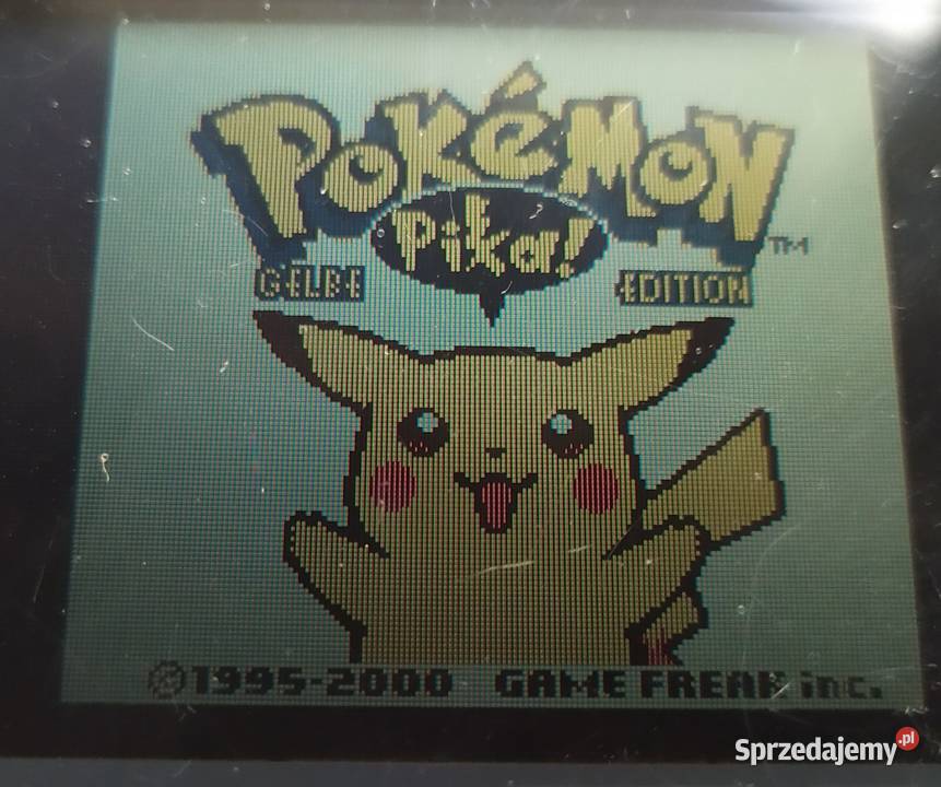 Pokemon Yellow oryginał po angielsku na Game Boy., Miechów