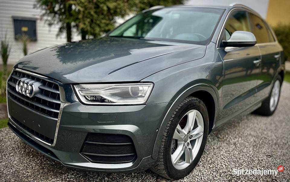 Audi Q3 quattro 20 Tb 220 LIFT 2016r navi xenon światła do jazdy dziennej lubelskie Lublin