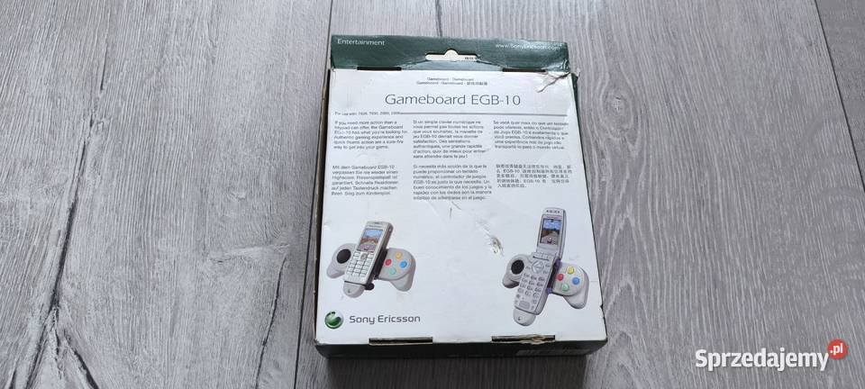 SONY ERICSSON KONTROLER DO GIER NA TELEFON EGB10 Bytom