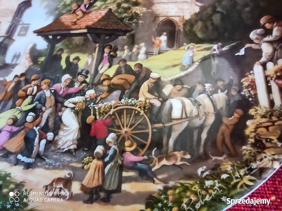 Bajkowy Talerz Coalport Żniwa Robert Hersey Gdańsk sprzedam