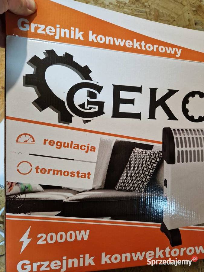 Grzejnik konwektorowy z termostatem 2000W G80440 wielkopolskie Głogowa