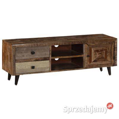 vidaXL Szafka pod TV 118x30x40 lite drewno mango