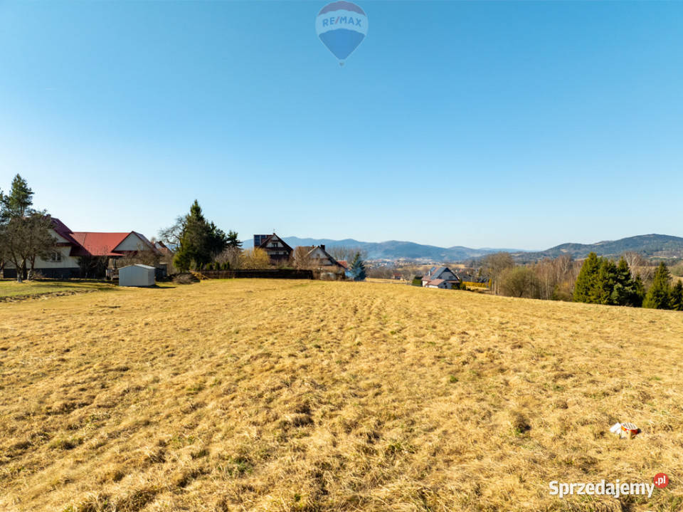 Widokowa działka z pozwoleniem na budowę Naprawa 35m sprzedam