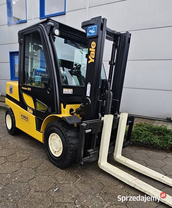 YALE GLP50VX 2013r LPG UDŹWIG 5T Wózki widłowe Oborniki