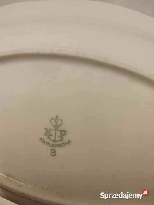 Zestaw obiadowy karlskrona Porcelana i szkło
