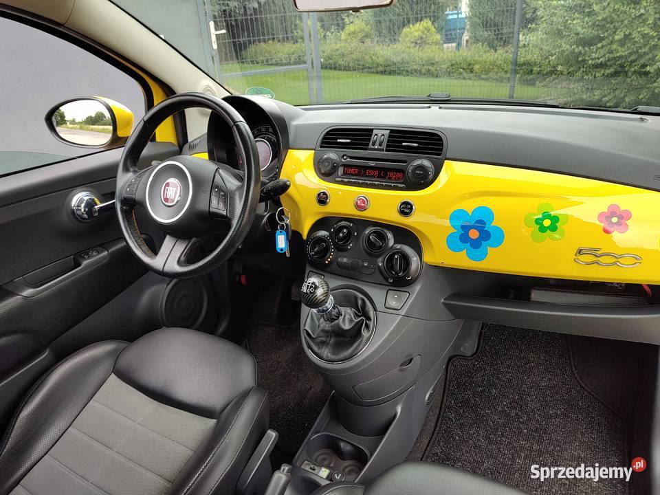 FIAT 500 14 BENZYNA SPORT wielkopolskie Leszno