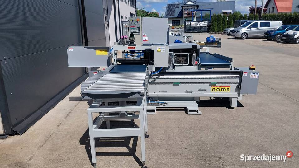 Linia do łączenia drewna na Mikrowczep GOMA Produkcja małopolskie Naprawa