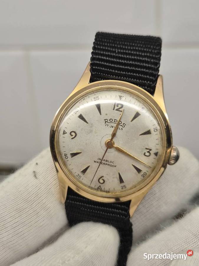 Rzadki zegarek szwajcarskiRodos Chorzów
