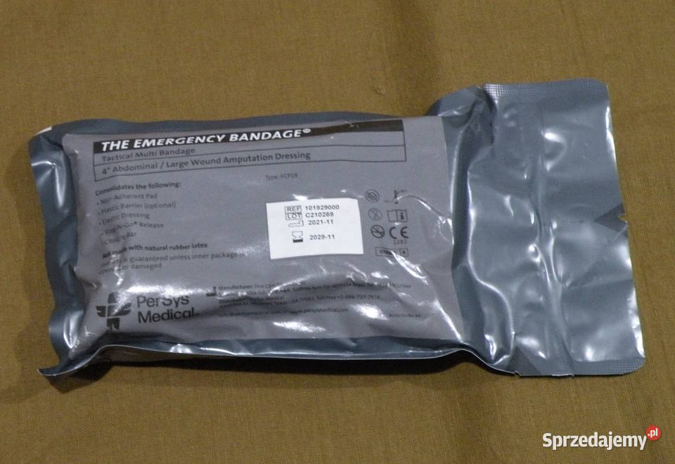 Opatrunek osobisty izraelski PerSys Medical
