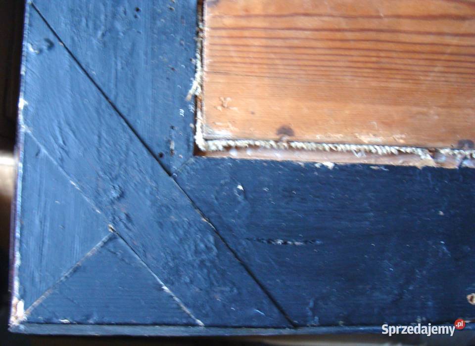 Stary Gobelin XIX w Ikona 48 x 45 Oryginal mazowieckie Warszawa