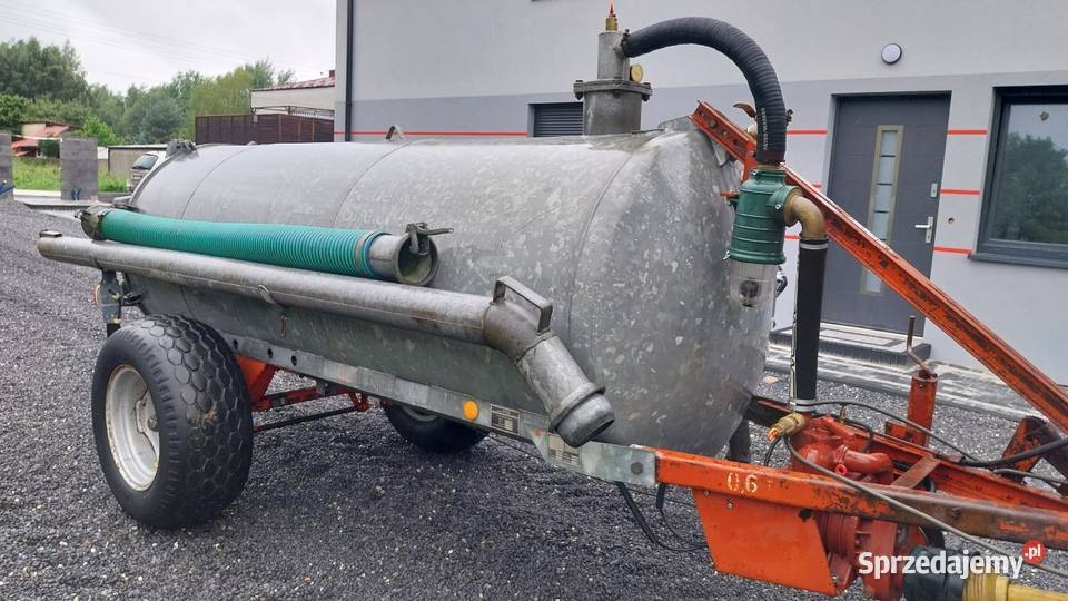 Beczka asenizacyjna FTS 3000 L beczkowóz OCYNK Częstochowa