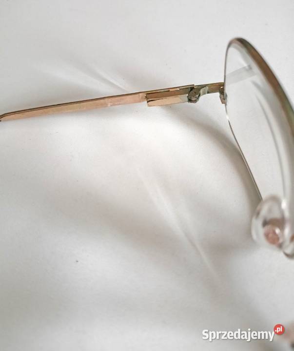 Okulary korekcyjne 350 plusy z PRL vintage Łódź