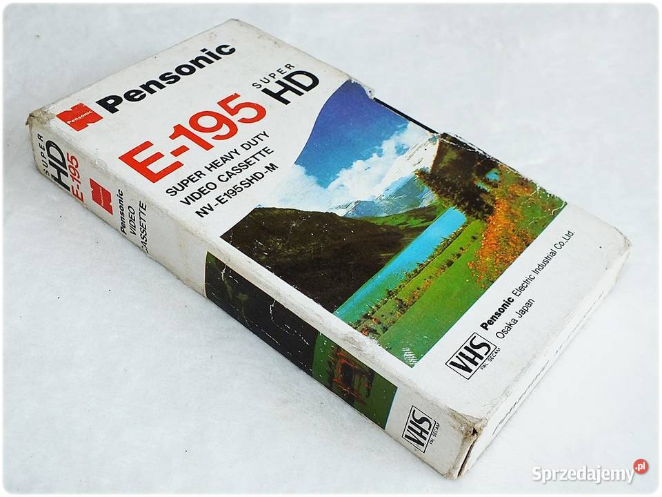 Kaseta VHS PENSONIC 180min Film Nowy Koszmar