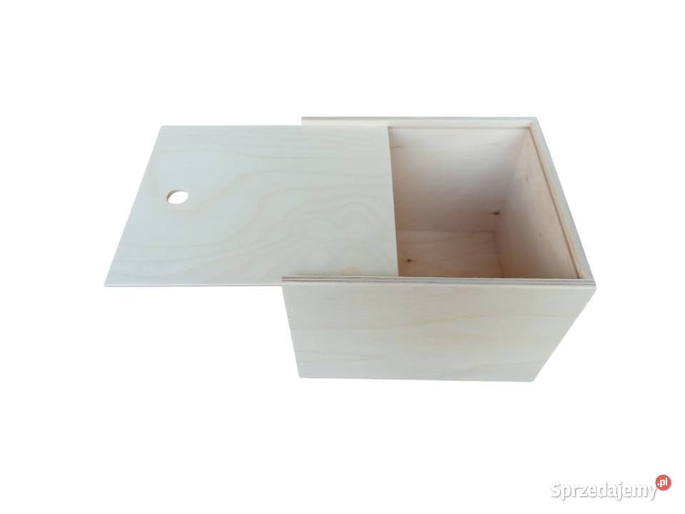 Drewniane pudełko stojak pod sklejkę plexikorale