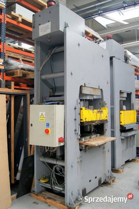 Prasa hydrauliczna DIEFFENBACHER 350 T Jelenia Góra sprzedam
