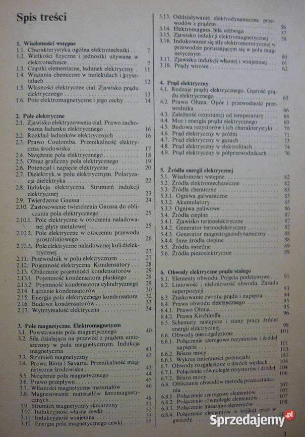 PODSTAWY ELEKTROTECHNIKI BOLKOWSKI S Radom