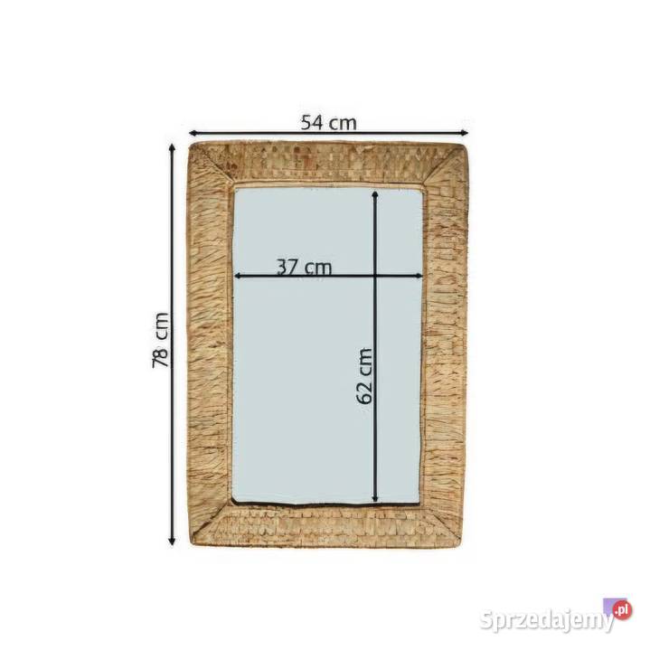Lustro dekoracyjne Jacinthe 54 x 78 hiacynt brązowy mazowieckie Warszawa sprzedam